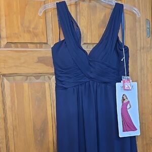 Morilee Navy Blue Bridesmaid Dress